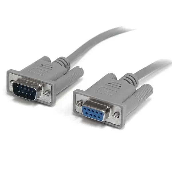 Startech cable modem nulo serie rs232 db9 hembra a