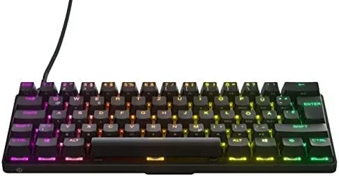 Steelseries Apex Pro Mini teclado USB QWERTZ Alemán Negro