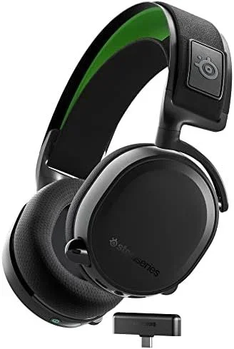 Steelseries ARCTIS 7X+ Auriculares Inalámbrico Diadema Juego Negro, Verde