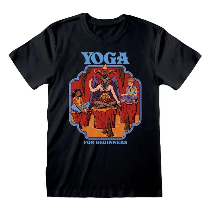Steven rhodes camiseta yoga for beginners talla m