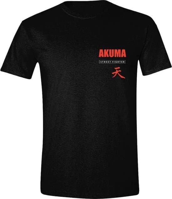 Street fighter camiseta akuma talla s