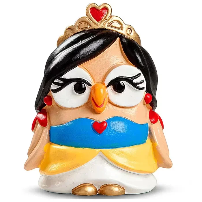 Studio Egan ML18PA/1G – Figura de Princesa, Modelo Goofaneve, cerámica, Multicolor, 6 x 6 x 8 cm