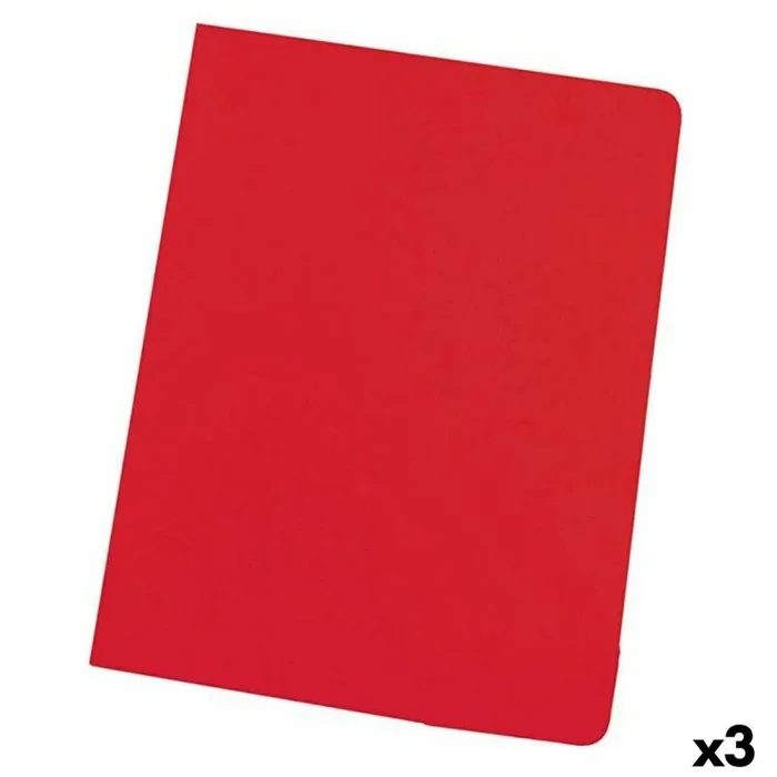 Subcarpeta elba rojo a4 50 piezas (3 unidades)