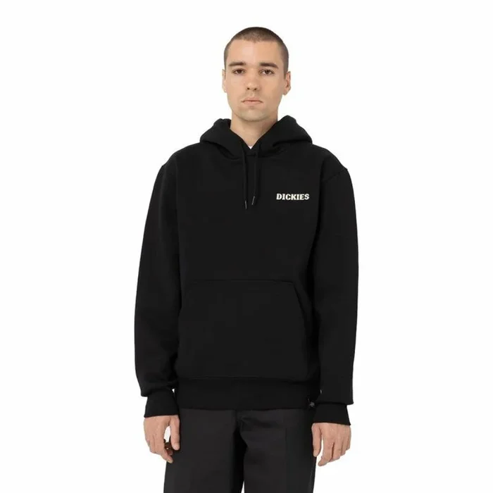 Sudadera con Capucha Hombre Dickies Hays Negro L