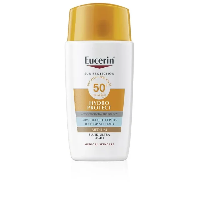 Sun protection hydro protect fluido con color spf50+ #medium 50 ml