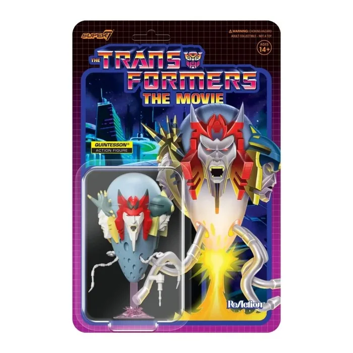 SUPER7 – Transformers Reaction Figures Wave 6 Quintesson (G1)