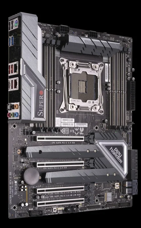 Supermicro MBD-C9X299-PG300F-O placa base Intel® X299 LGA 2066 (Socket R4) ATX