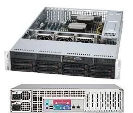 Supermicro SuperServer 6027R-TRF Intel® C602 LGA 2011 (Socket R) Bastidor (2U) Negro