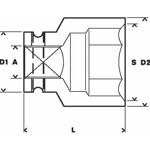 Suplemento de llave de paso . 7 mm, 25 mm, 13 mm, M 4, 11,4 mm