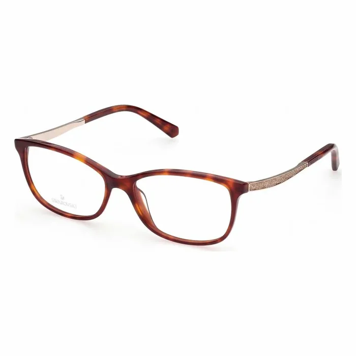 SWAROVSKI Sk5412 Gafas, Dark Havana, 54 para Mujer