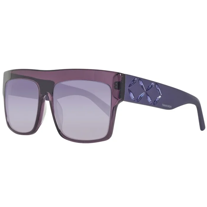 Swarovski Sunglasses Sk0128 81Z-56-17-140 Gafas de Sol, Morado (Violett), 56 para Mujer
