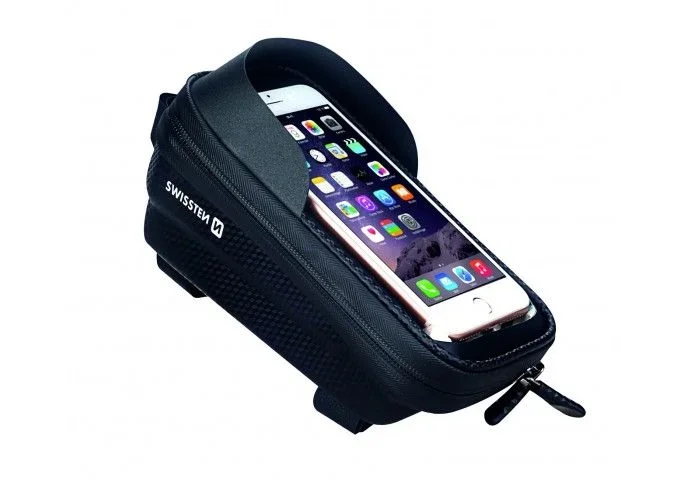 Swissten 65020100 bolsa para bicicletas y cesta Montura Bolsa de bicicletas Negro