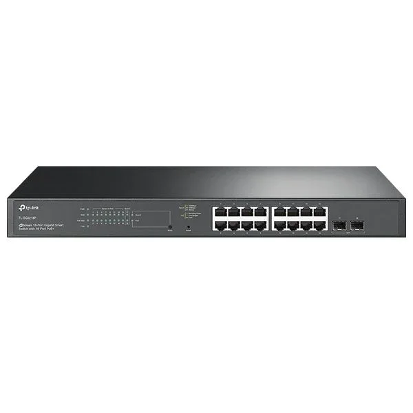 Switch no gestionable tp-link tl-sl1311p 11p de los cuales 8p poe+ 10/100 y 2p gigabit 1p gigabit sfp poe 124w formato sobremesa