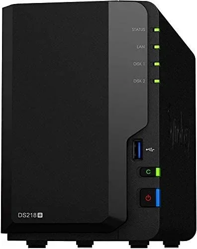 Synology Diskstation DS218+ – Memoría externa DS218+ NAS 2bay