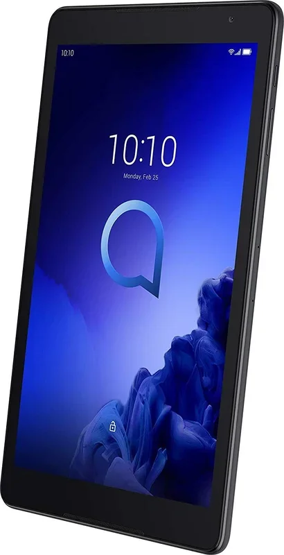 Tablet Alcatel 3T (8088X), Color Negro (Black), Banda LTE, Pantalla de 10″, 16 GB de Memoria Interna, 2 GB de RAM, Cámara frontal y trasera de 2 MP, Sistema Android 9. – Tablet completamente libre.