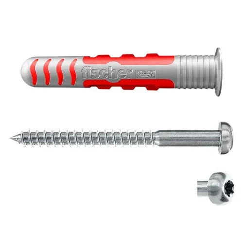 Tacos estanco ø8 x 48 mm + tornillos duoseal, pack 25 uds