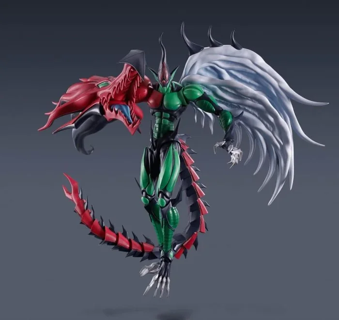 TAMASHII NATIONS Yu-Gi-Oh! GX Héroe elemental Flame Wingman, Bandai Spirits S.H.MonsterArts Figura de acción