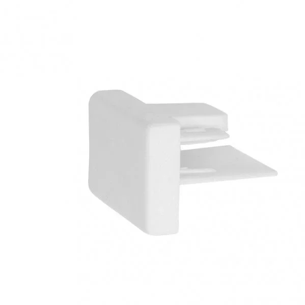 Tapa de cierre carril pindal blanco 2×3,3×0,3 cm