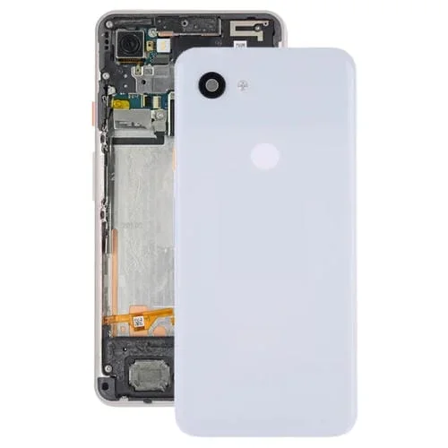Tapa Posterior de Batería con Lente de Cámara y Teclas Laterales Google Pixel 3A (Blanco)