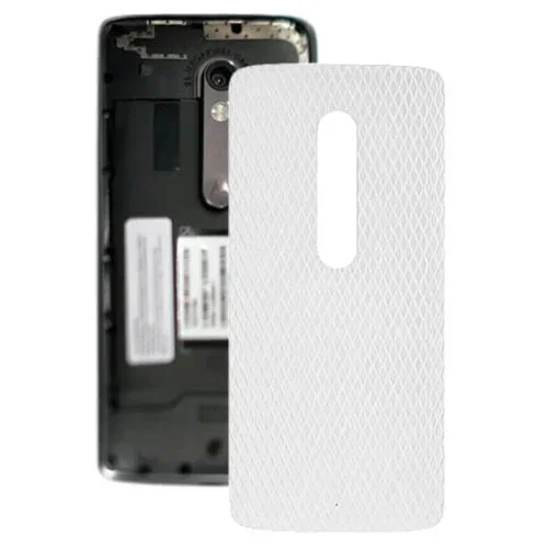 Tapa Trasera Batería Motorola Moto X Play XT1561 XT1562 (Blanco)