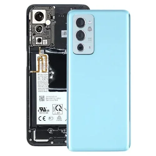 Tapa Trasera de Batería de Vidrio con Lente de Cámara OnePlus 9Rt 5G Mt2110 Mt2111 (Azul)