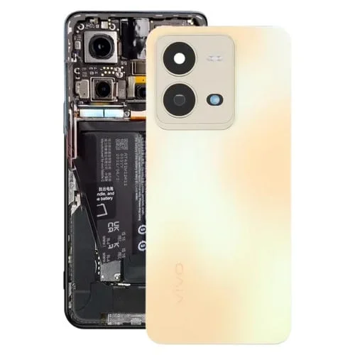 Tapa Trasera de Batería Vivo V25 con Tapa de Lente de Cámara (Oro) Original