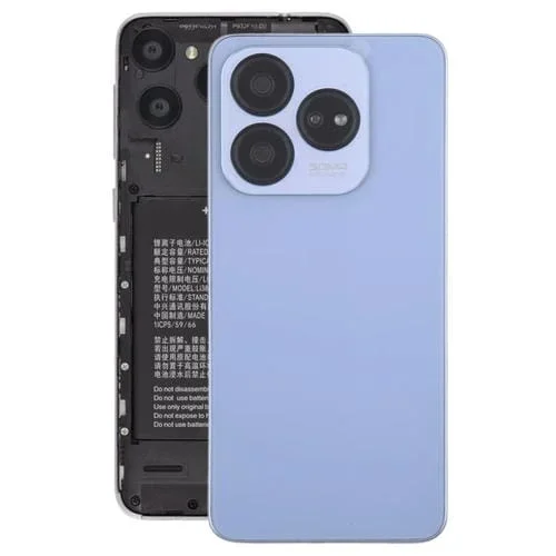 Tapa Trasera de Vidrio y Batería con Marco Central y Tapa de Lente de Cámara ZTE Blade V60 Design Z2350