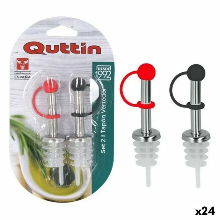 Tapón vertedor quttin 8433774651444 16 x 9 x 2 cm (2 piezas) (24 unidades) (2 pcs)