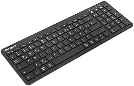 Targus AKB863DE teclado Bluetooth QWERTZ Alemán Negro