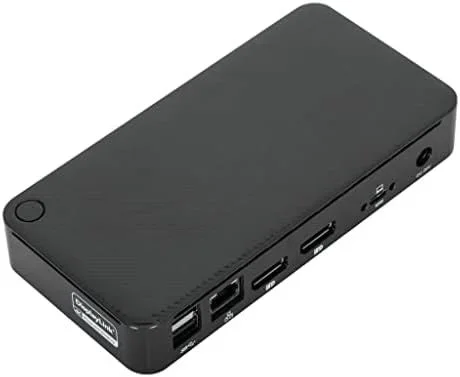 Targus DOCK315EUZ hub de interfaz USB 3.2 Gen 1 (3.1 Gen 1) Type-A + Mini DisplayPort 1.2 Negro