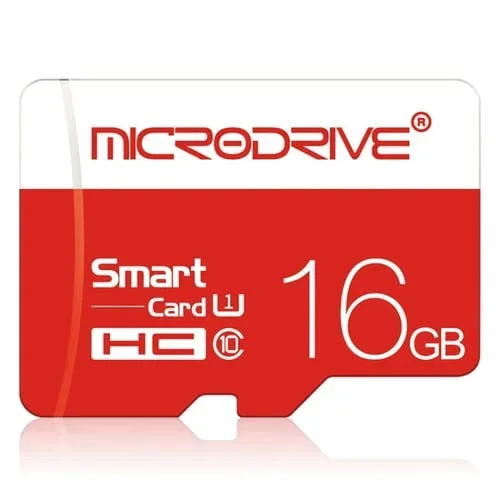 Tarjeta de Memoria Micro SD Microdrive Clase 10 Alta Velocidad 16 Gb