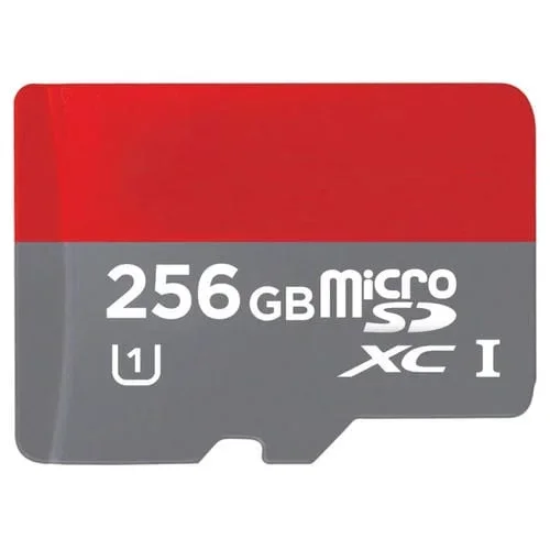 Tarjeta de Memoria Micro SDHC 256GB Clase 10 UHS-1 U1 Alta Velocidad Escritura 15MB/s Lectura 30MB/s