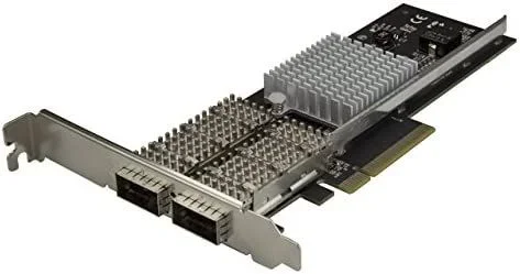 Tarjeta de Red QSFP+ 40G 2 Puertos – Adaptador Convergente QSFP+ Abierto Intel XL710 – NIC PCIe 40 Gigabit Ethernet – Tarjeta LAN Fibra Óptica – Dell PowerEdge HPE ProLiant