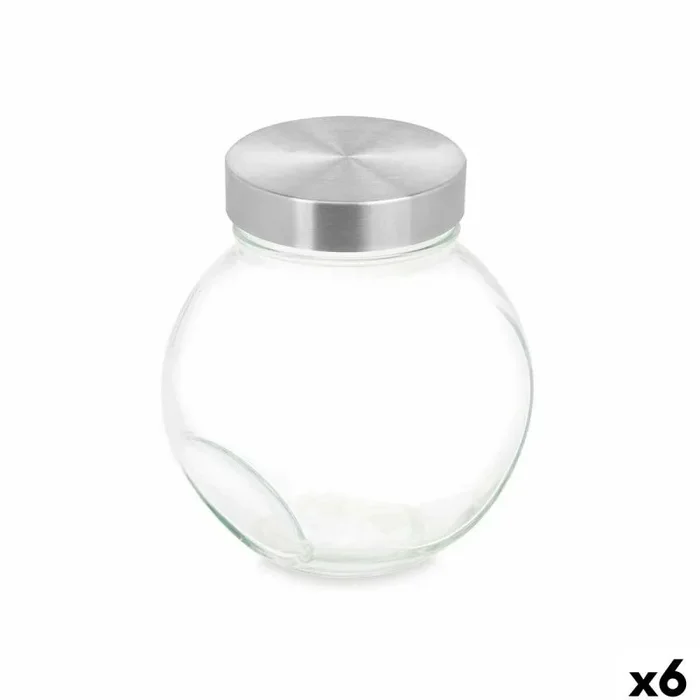 Tarro de Galletas Vivalto CW-74-5/TH6 Transparente Vidrio 700 ml 11,5 x 12 x 8 cm (6 Unidades) – Marca: Vivalto – EAN: 4899888772880