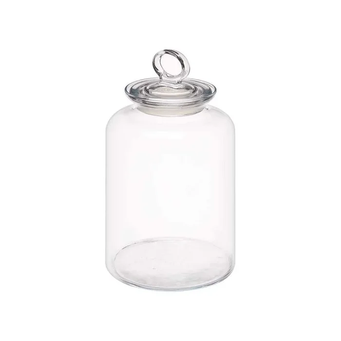 Tarro kitchen transparente vidrio silicona 2,6 l