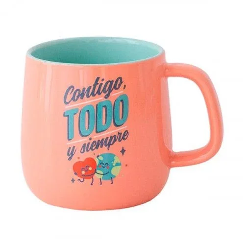 Taza – contigo, todo y siempre mr wonderful woa10626es