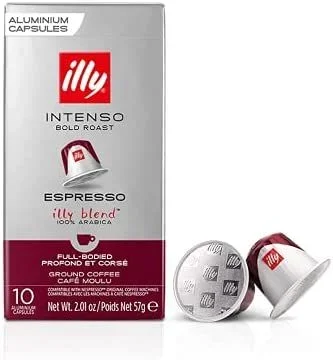 Taza de café | Illy | Espresso Intenso Tazas de café 10 piezas | Peso Total 57 grams