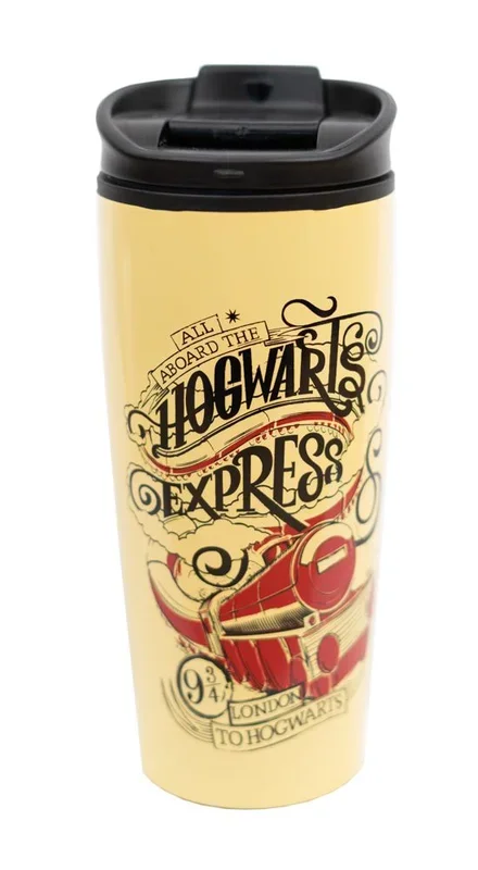 Taza de viaje metalica harry potter