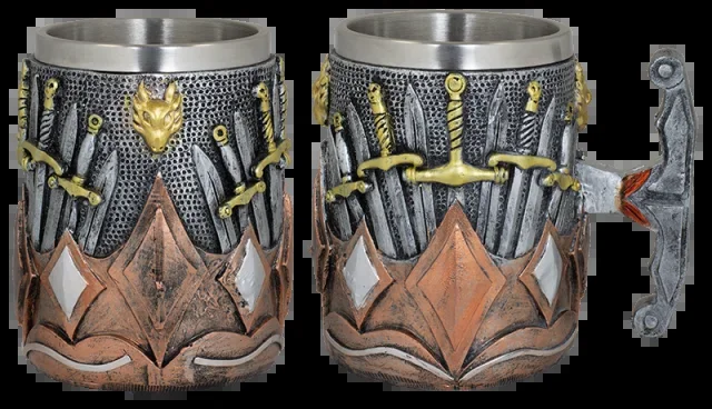 Taza Resina Xl Espadas