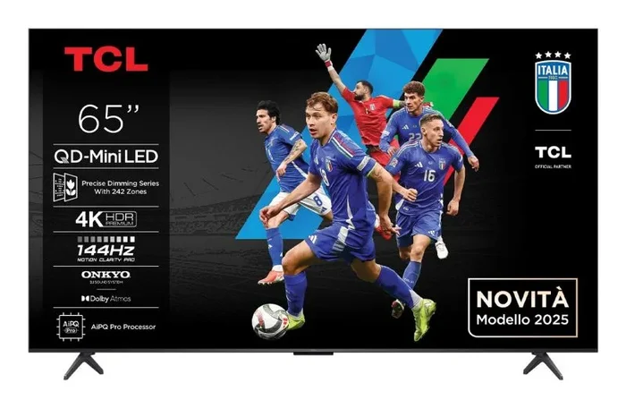 TCL Q6C 75Q6C Televisor 190,5 cm (75″) 4K Ultra HD Smart TV Wifi Metálico