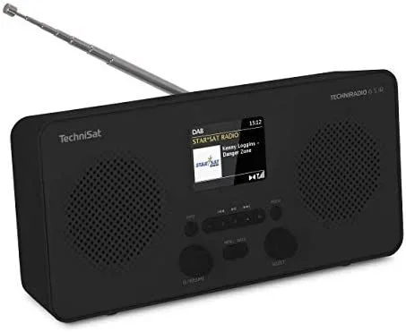 TechniSat TechniRadio 6 S IR Portátil Analógico y digital Negro