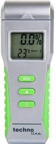 Technoline WZ 1300 Medidor de humedad, Plata – Verde