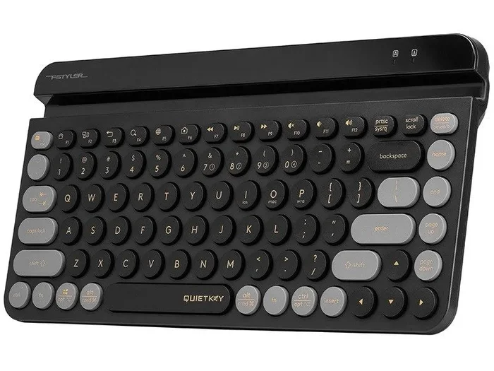 Teclado inalámbrico a4tech fstyler fbk30 blackcurrant 2.4ghz+bt (silent) a4tkla47190