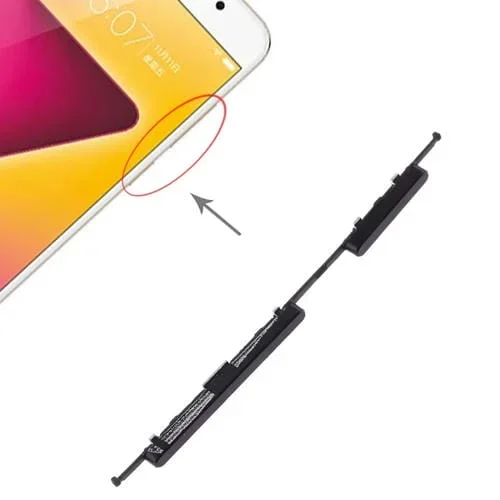 Teclas Botones Laterales Vivo Y6 7 (Negro)