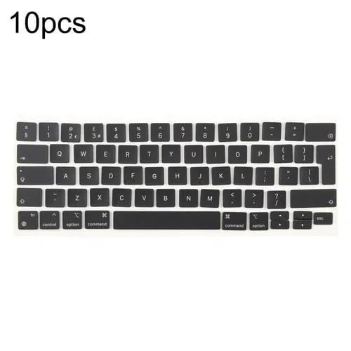 Teclas Grandes para MacBook A2251, A2289, A2238 y A2338 (Versión Británica). Idioma: España. (10 Uds.)