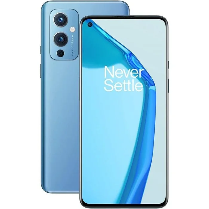 Teléfono Oneplus 9, Banda 5g, Color Azul (Arctic Sky), 256 GB de Memoria Interna, 12 GB de RAM, Dual Sim, Pantalla Fluid AMOLED11 de 6.55″. Cámara principal de 48MP. – Smartphone completamente libre.