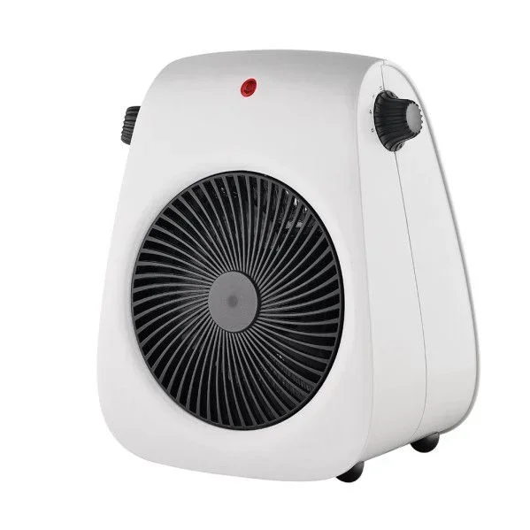 Termoventilador electrico estilo 2000w blanco 2potencias 3funciones termost.reg. antivuelco y asa 26,8×21,2x14cm