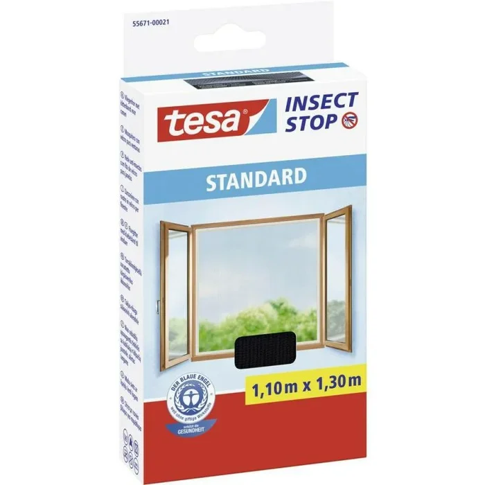 TESA 55671-00021 insecticida y repele-insectos Apto para uso en interior Adecuado para uso en exteriores Negro