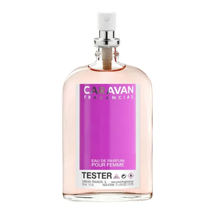 Tester 30ml caravan edp sra nº28 señora gratis por la compra de 6 unidades de la fragancia correspondiente al tester