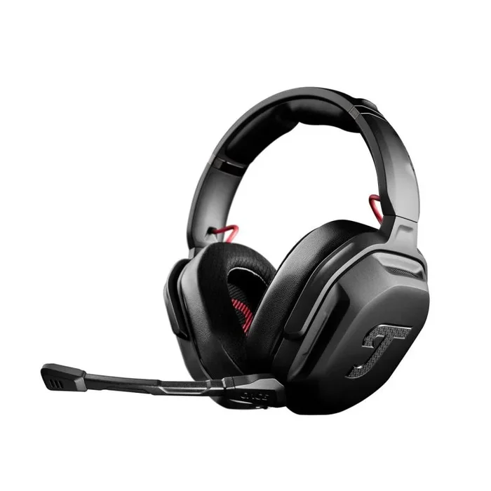 Teufel Cage Pro – Auriculares inalámbricos para videojuegos, Bluetooth, con micrófono integrado, duración de la batería 68 horas, sonido envolvente virtual 7.1 DTS X V2, USB, para PC, PS5, Xbox,